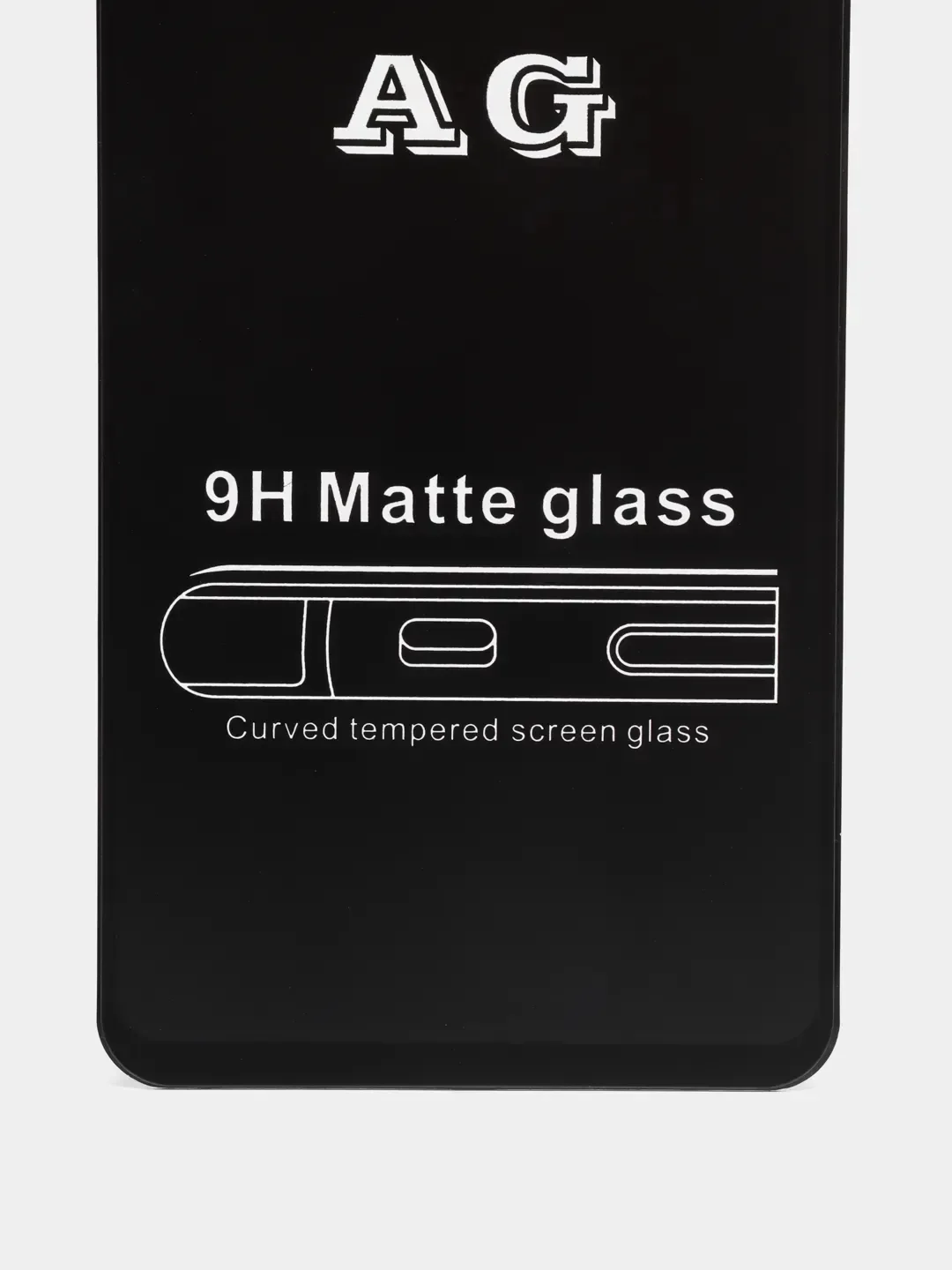Черный защитное матовое стекло для Samsung Galaxy A55 / A35 ( Самсунг Галакси А55 / А35 )