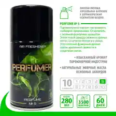 PERFUMER Парфюмированный освежитель воздуха №5 в основе эфирные масла сменный баллон 280мл