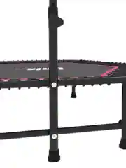 Батут спортивный с ручкой Unix Line Fitness, диаметр 130 см