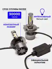 Светодиодная Led лампa F5 FAROCARO 60Вт H1, H4, H7, Н8/9/11