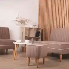 Светло-коричневый кресло MONOFIX, АММА велюр