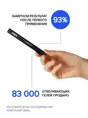 Безопасный отбеливающий карандаш для зубов EMRA