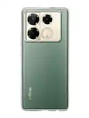 Прозрачный чехол для Infinix Note 40/ 40 Pro силиконовый BROSCORP матовый/ прозрачный с защитой камер