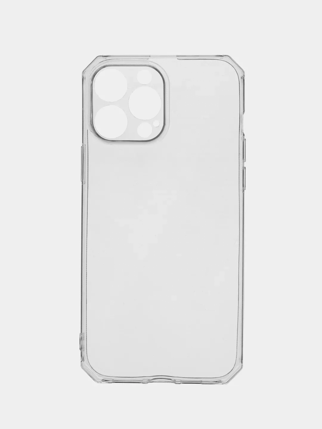 Зеленый чехол на айфон (iPhone) 13 Pro Max про макс силиконовый прозрачный