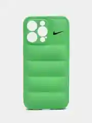 Зеленый чехол на iPhone (Айфон) 11, 13, 14, 15, 7, 8 Plus, X, XS, XR, 12 Pro / Max, силиконовый