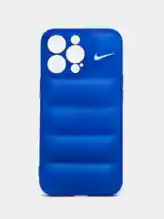 Синий чехол на iPhone (Айфон) 11, 13, 14, 15, 7, 8 Plus, X, XS, XR, 12 Pro / Max, силиконовый