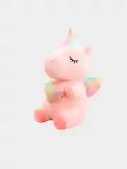 Розовый мягкая игрушка "Единорог", Unicorn, белый, 25 см, плюшевая игрушка "Единорог. Единорожка"