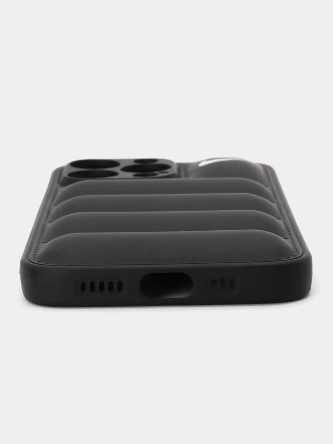 Черный чехол на iPhone (Айфон) 11, 13, 14, 15, 7, 8 Plus, X, XS, XR, 12 Pro / Max, силиконовый