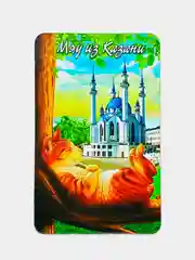 Лавандовый сувениры подарочные Казань: магниты, брелоки, кружки, ручки, тюбетейки, Кот Казанский