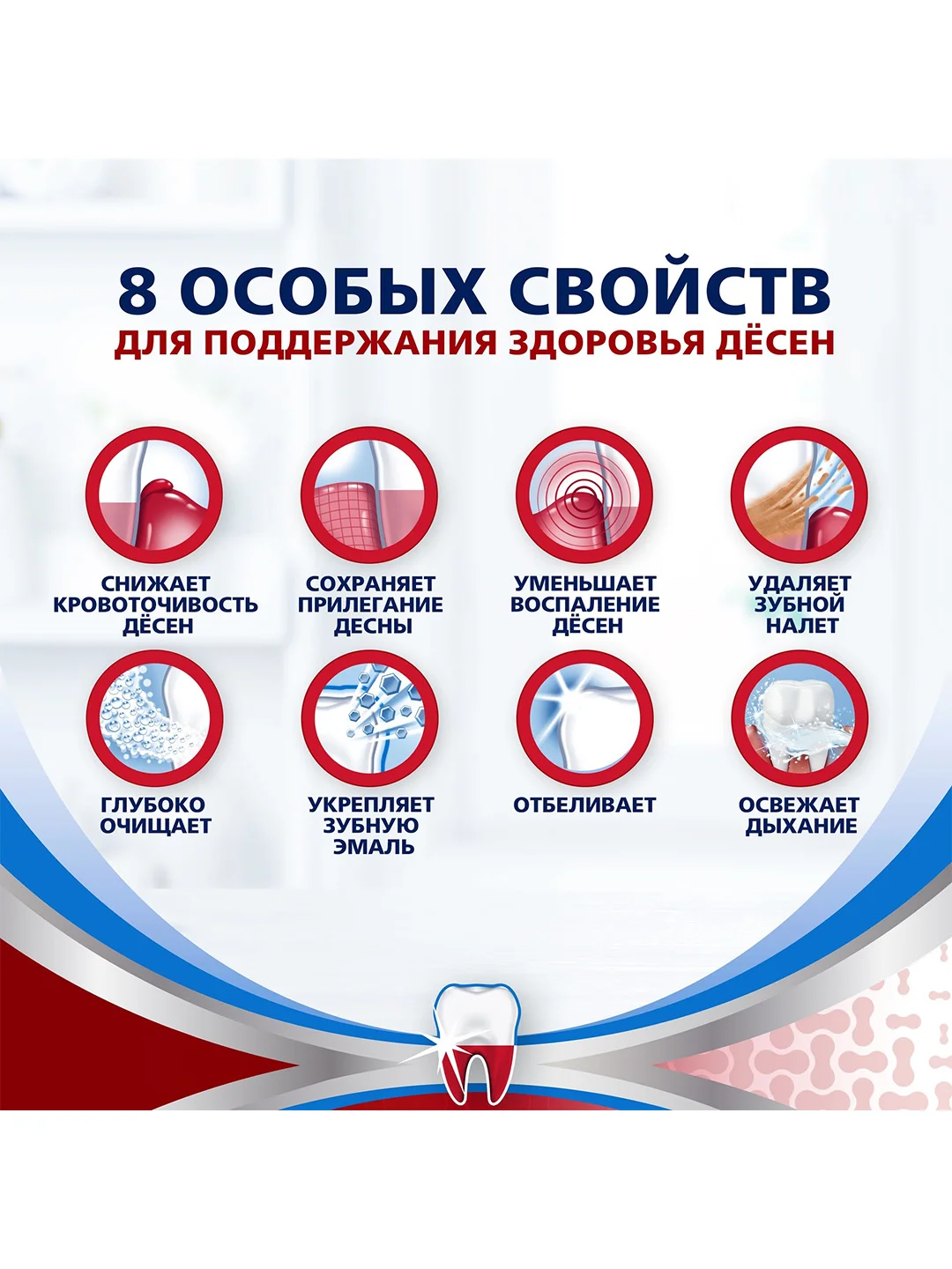 Зубная паста parodontax Комплексная Защита от воспаления и кровоточивости, 75 мл, 2 шт