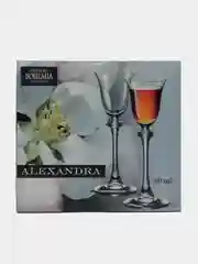 НАБОР РЮМОК ДЛЯ ВОДКИ 6 ШТ. ALEXANDRA