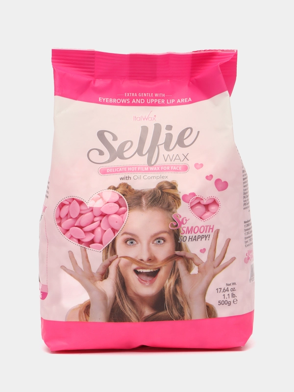 Воск пленочный Selfie Italwax, для депиляции лица гранулированный