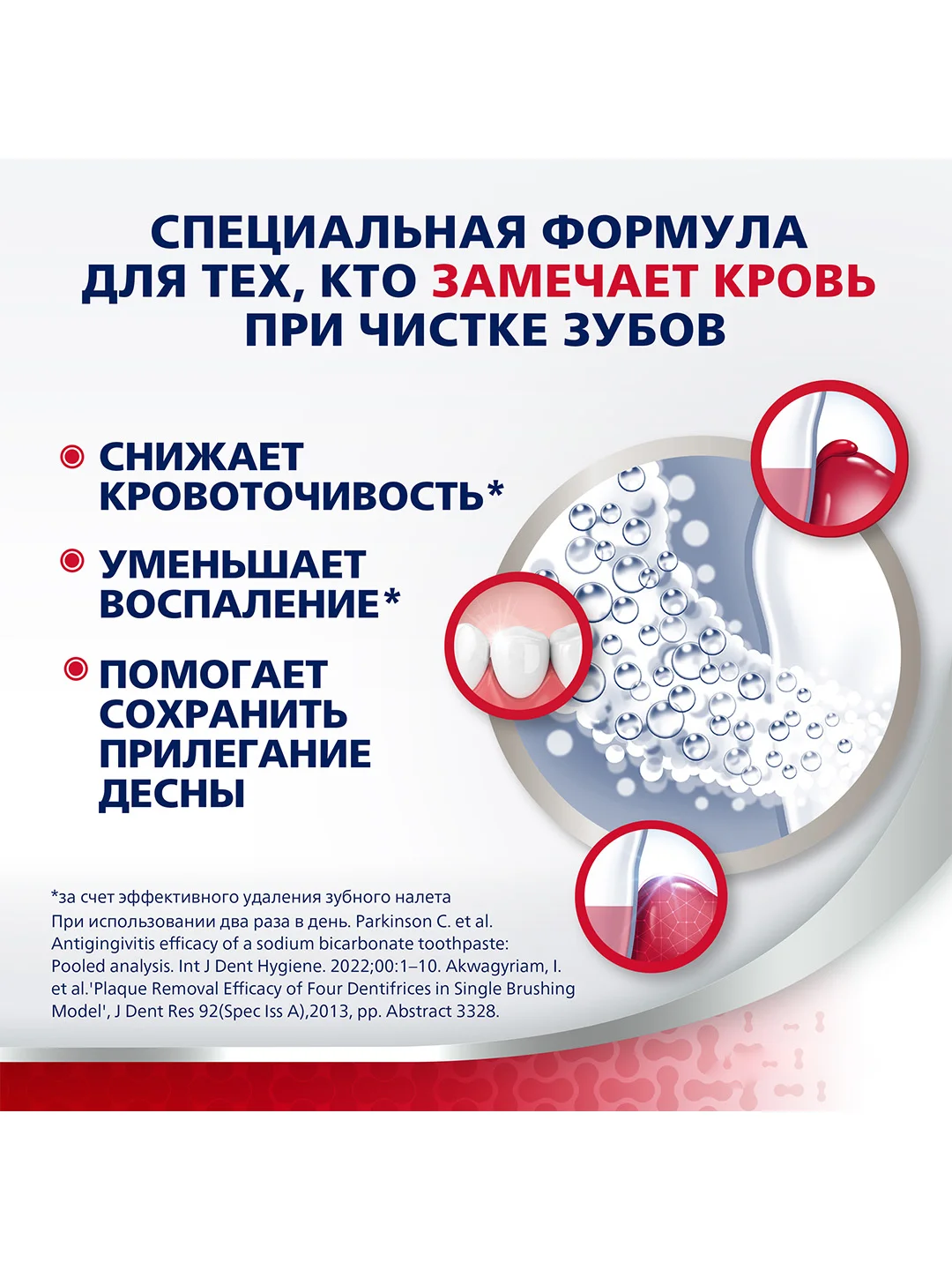 Зубная паста parodontax без Фтора от воспаления и кровоточивости десен, 75 мл