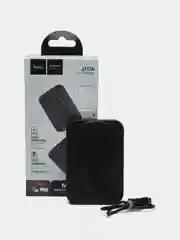 Черный повербанк Hoco J117A 10000 mAh для iPhone с magsafe и быстрой зарядкой PD20W QC3.0