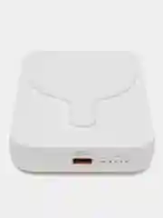 Белый повербанк Hoco J117A 10000 mAh для iPhone с magsafe и быстрой зарядкой PD20W QC3.0