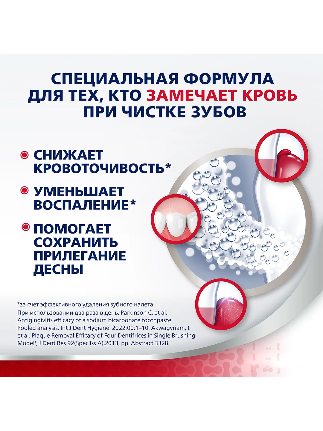 Зубная паста parodontax с Фтором от воспаления и кровоточивости десен, 75 мл