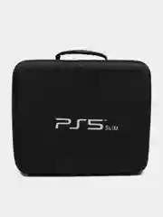 Черный сумка кейс для игровой приставки PS5 Slim