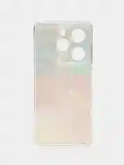 Бордовый силиконовый чехол на Tecno Spark Go 2024/20C / Текно Спарк Го 2024/20C с рисунком