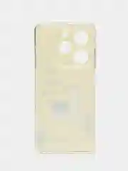 Горчичный силиконовый чехол на Tecno Spark Go 2024/20C / Текно Спарк Го 2024/20C с рисунком
