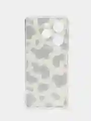 Золотистый хаки силиконовый чехол на Tecno Spark Go 2024/20C / Текно Спарк Го 2024/20C с рисунком