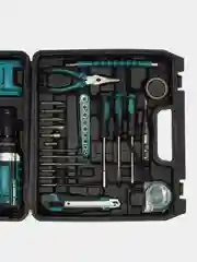 Синий шуруповерт ударный, бесщеточный Makita/DeWalt 21V