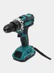 Синий шуруповерт ударный, бесщеточный Makita/DeWalt 21V