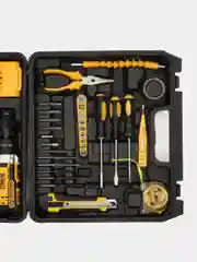Желтый шуруповерт ударный, бесщеточный Makita/DeWalt 21V
