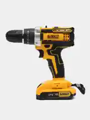 Желтый шуруповерт ударный, бесщеточный Makita/DeWalt 21V