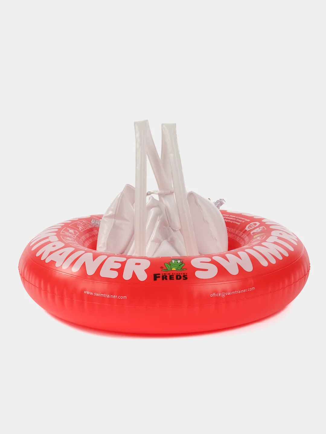 Красный надувной круг SWIMTRAINER Classic красный для обучения плаванию (3 мес.-4 года)