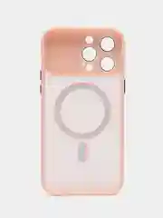 Бордовый роскошный матовый противоударный чехол iPhone с Magsafe IPhone 15, 14, 13, 12, 11 Pro MAX, Plus