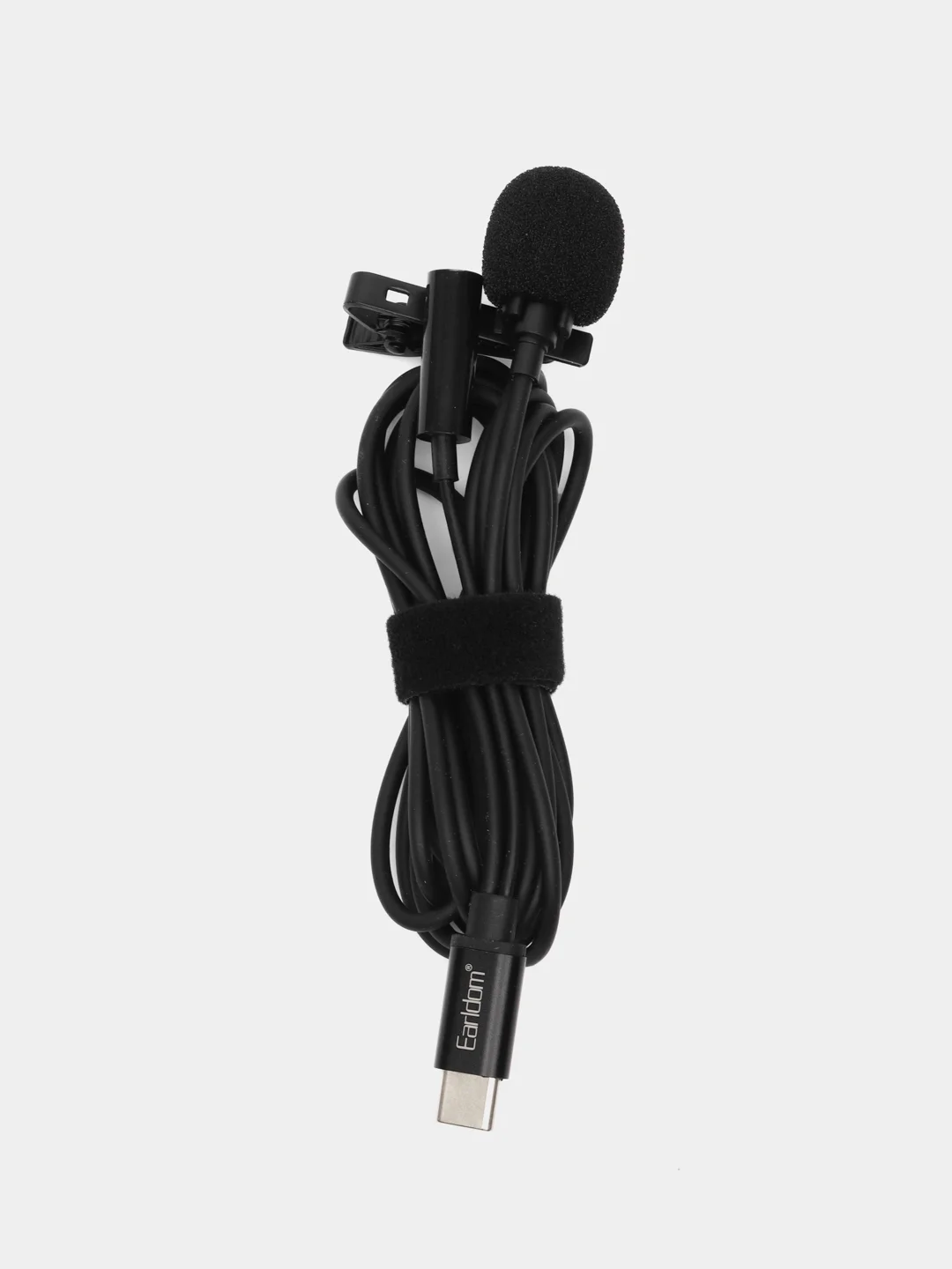 Микрофон-петличка Earldom ET-E39 Type-C, AUX, 2м