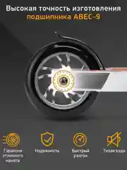 Черный самокат Digma Trick трюковый двухколесный