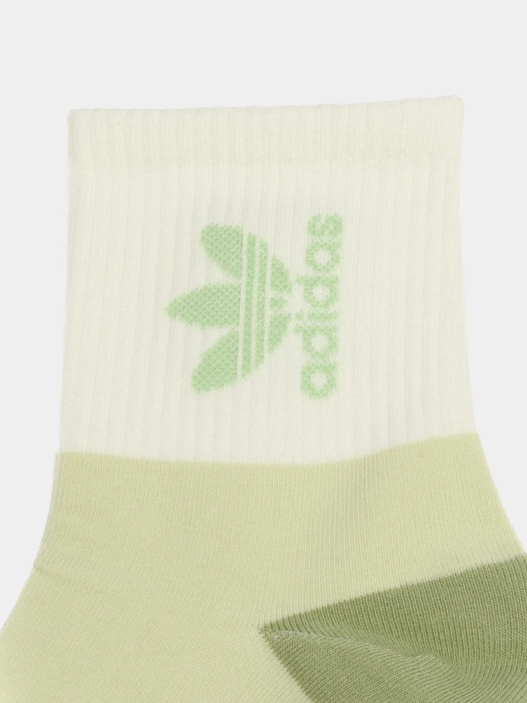 Носки Adidas 37-41 салатовые, подарочные 5 пар, в стильной коробке, набор