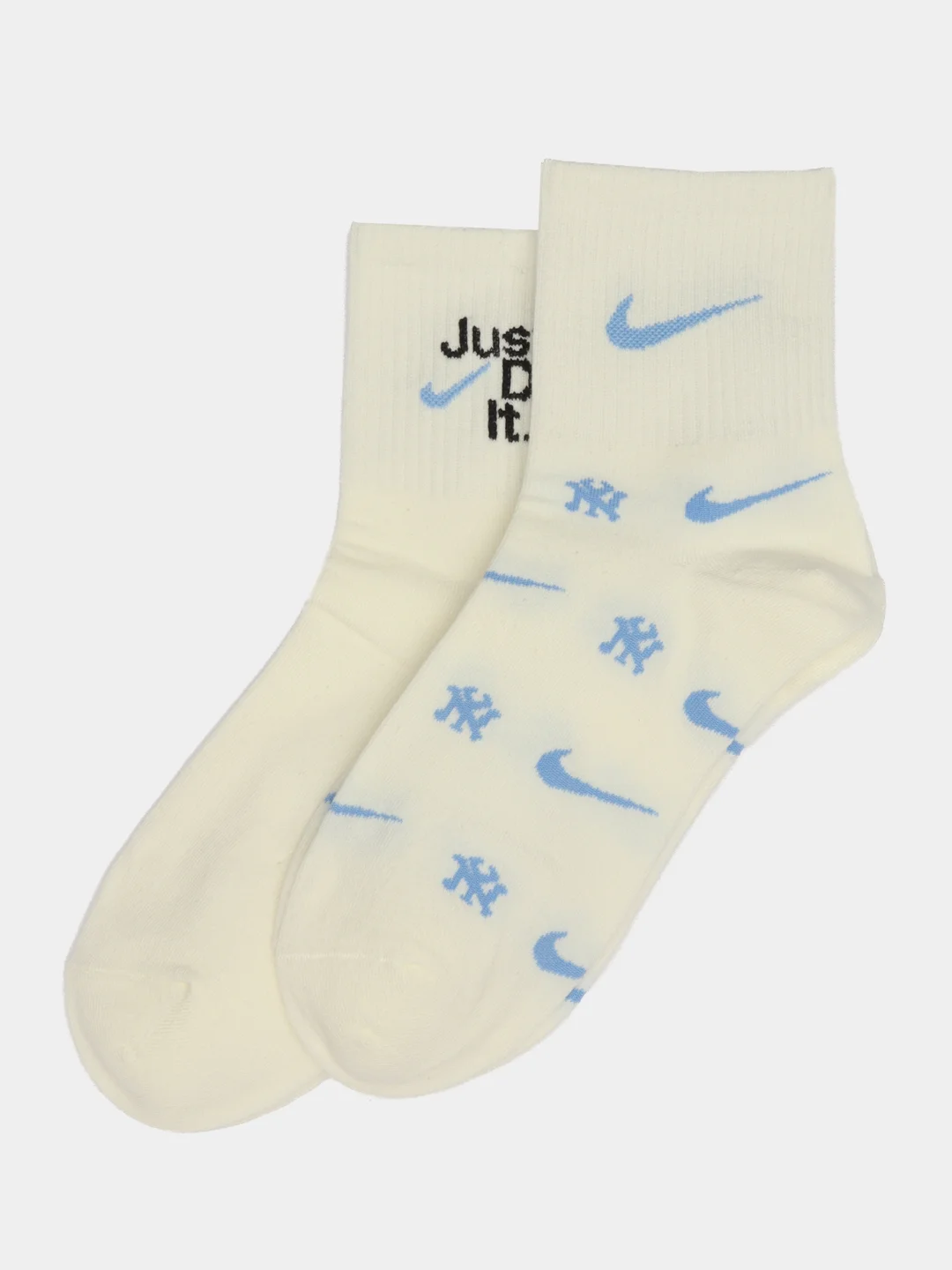 Носки Nike 37-41 голубые, подарочные 5 пар, в стильной коробке, набор
