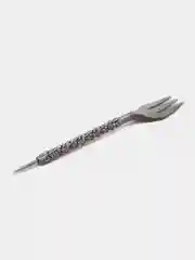 Серебряный шило-вилка для укладки табака Fork & Awl