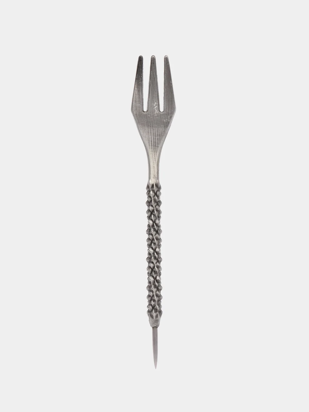 Серебряный шило-вилка для укладки табака Fork & Awl