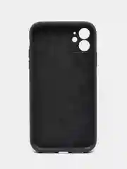 Угольный чехол iPhone, Айфон 11, 12, 12 Pro, 13, 13 Pro, 13 Pro Max силиконовый с защитой камеры