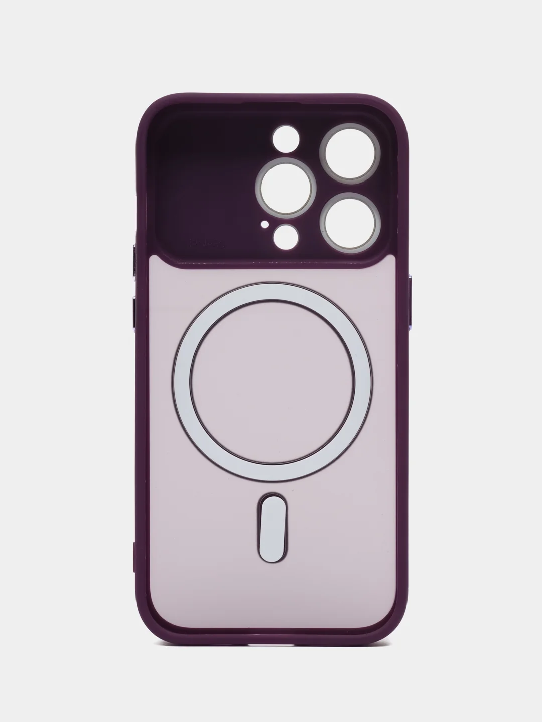 Фиолетовый роскошный матовый противоударный чехол iPhone с Magsafe IPhone 15, 14, 13, 12, 11 Pro MAX, Plus