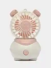 Розовый вентилятор портативный, ручной, для ресниц, карманный