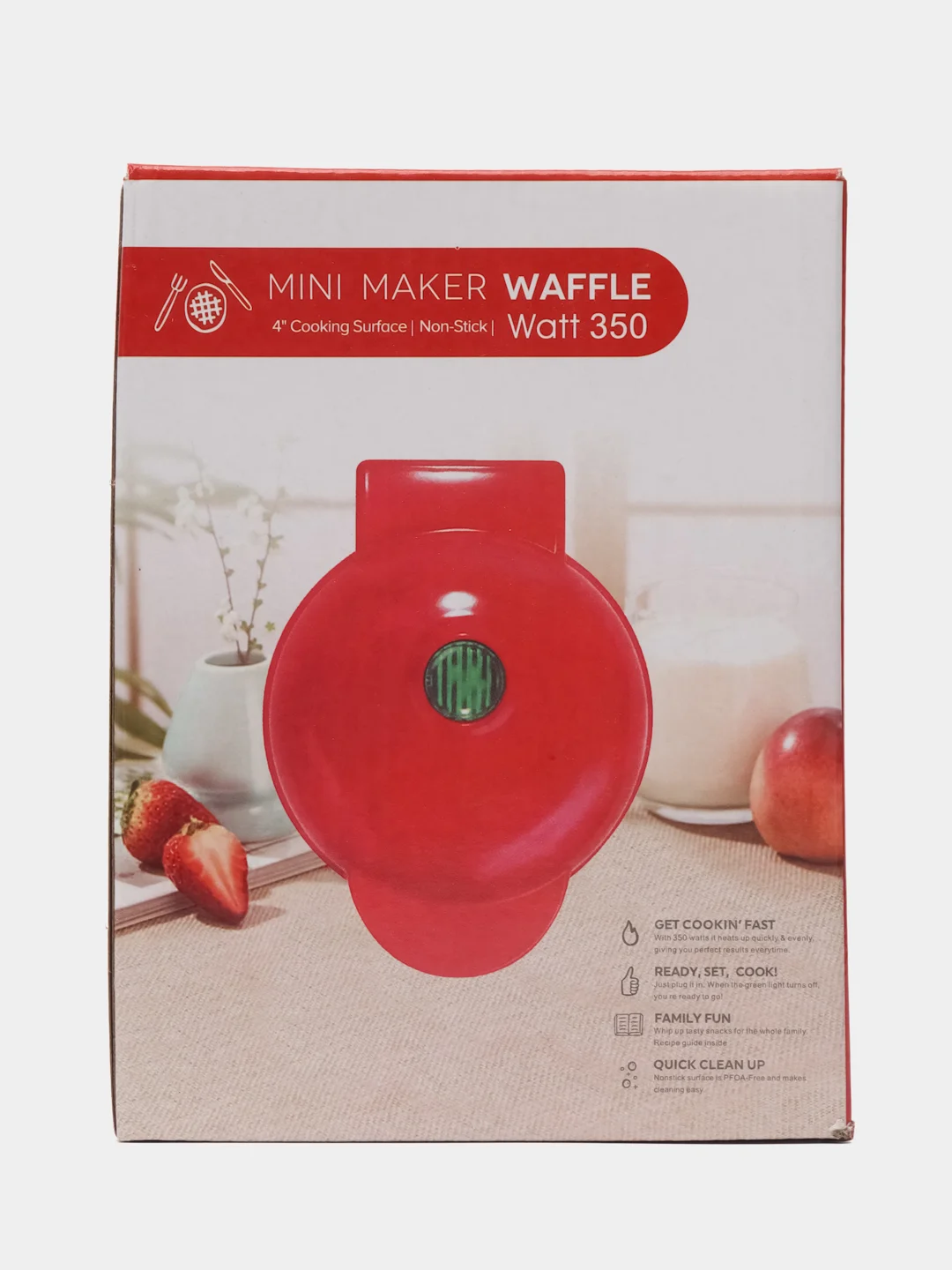 Мини-вафельница электрическая. Мини вафельница, электрическая MINI WAFFLE