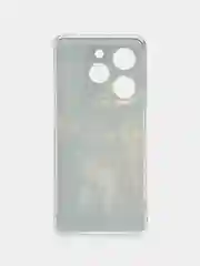 Медный силиконовый чехол на Tecno Spark Go 2024/20C / Текно Спарк Го 2024/20C с рисунком