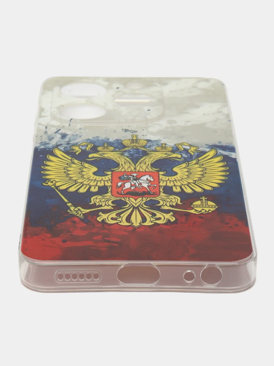 Синий силиконовый чехол на Tecno Spark Go 2024/20C / Текно Спарк Го 2024/20C с рисунком