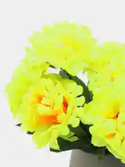 Лимонный искусственные цветы хризантема, гвоздика