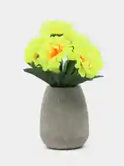 Лимонный искусственные цветы хризантема, гвоздика