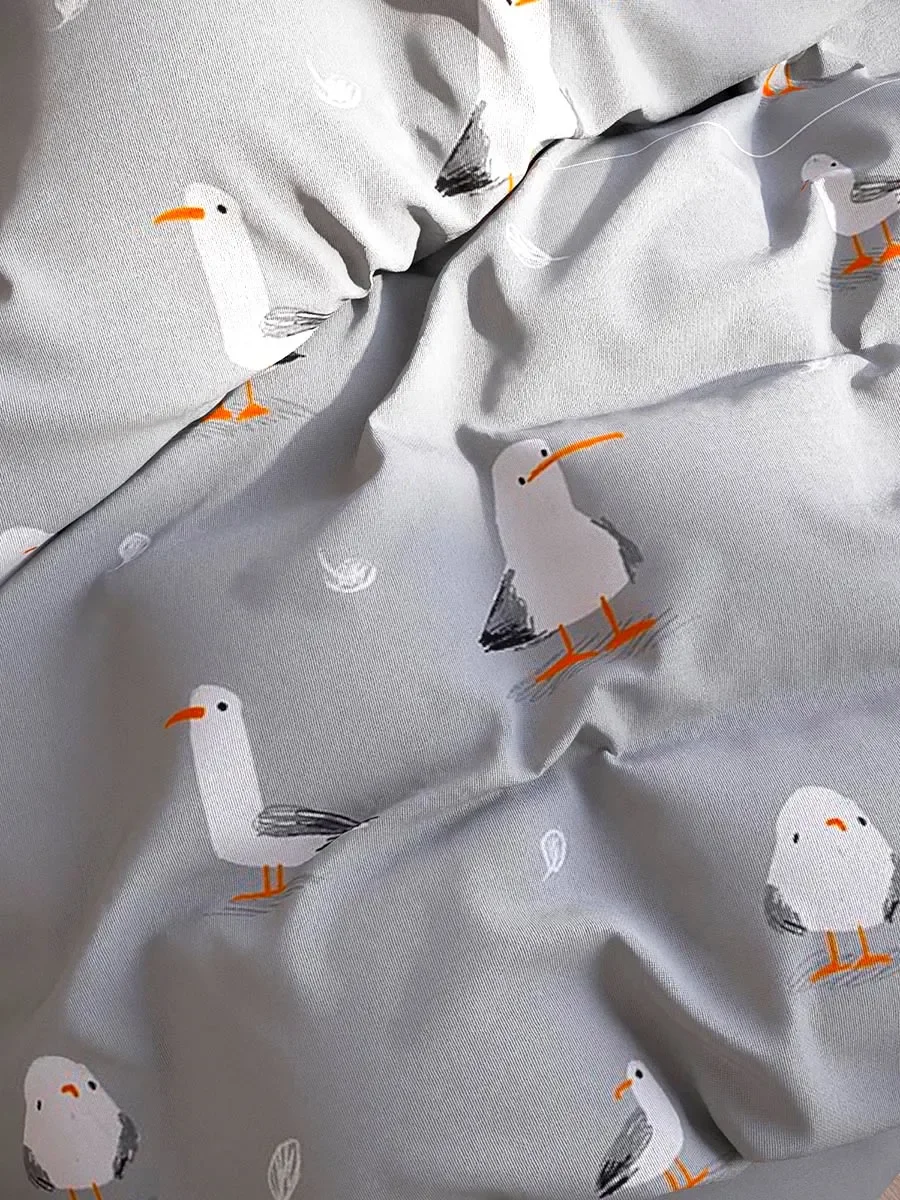 Простынь классическая Milky Garden "Seagull" сатин 150х215, 200х215, 240х215