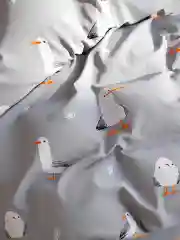 Простынь классическая Milky Garden "Seagull" сатин 150х215, 200х215, 240х215