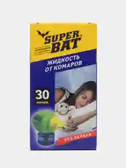 Синий жидкость от комаров без запаха 30 мл 30 ночей Super Bat