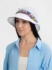 Индиго шляпа женская на лето