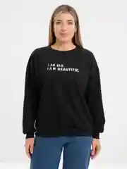 Черный свитшот