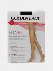 Черный колготки прозрачные эластичные 40 den Golden Lady VITA